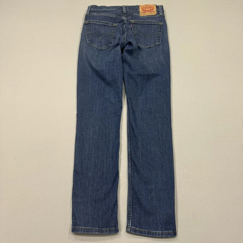 Levi's Men's Slim Jeans in Dark Blue Wash